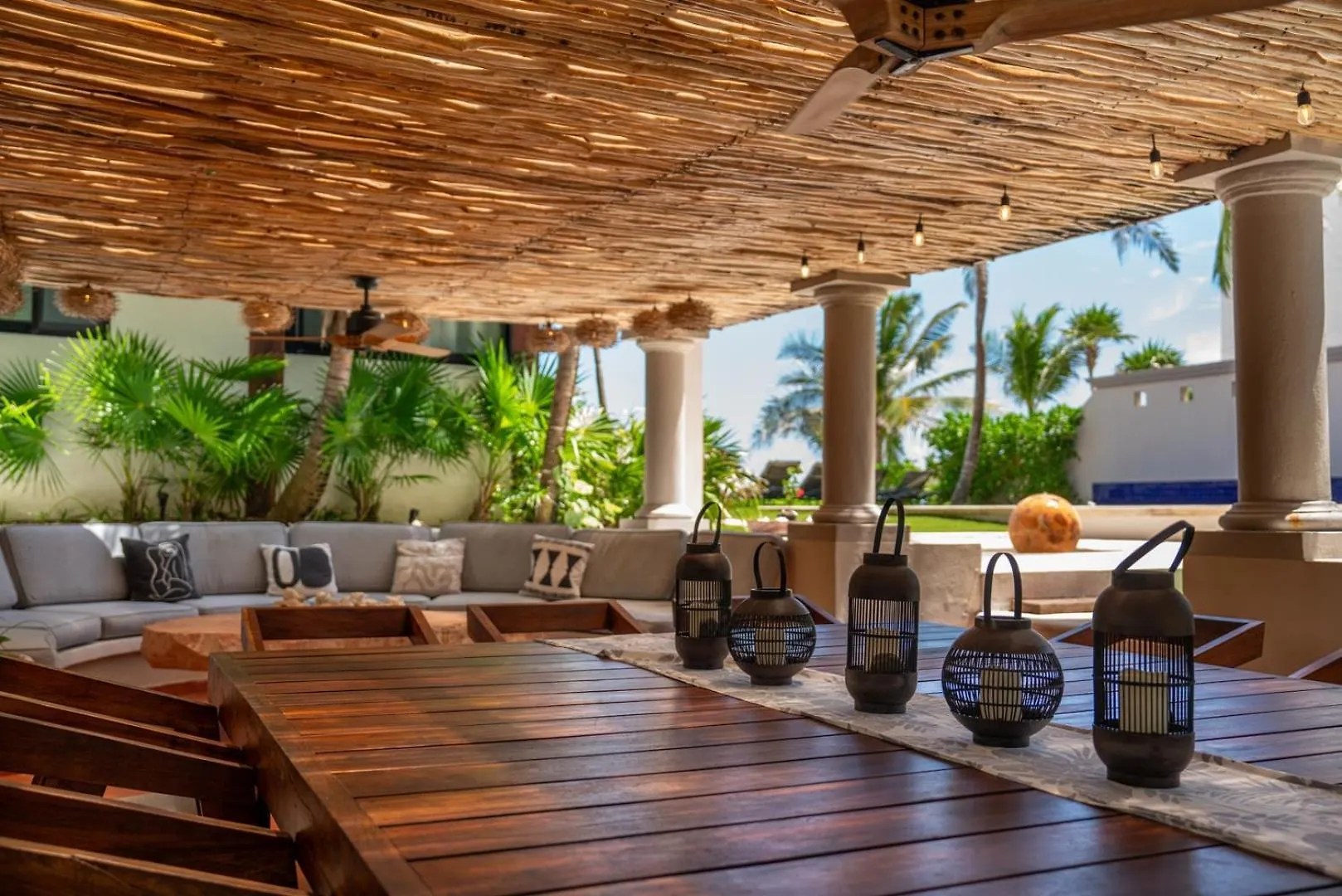 6Br Exclusive Beachfront Villa W/ Pool In Tulum Balcheil