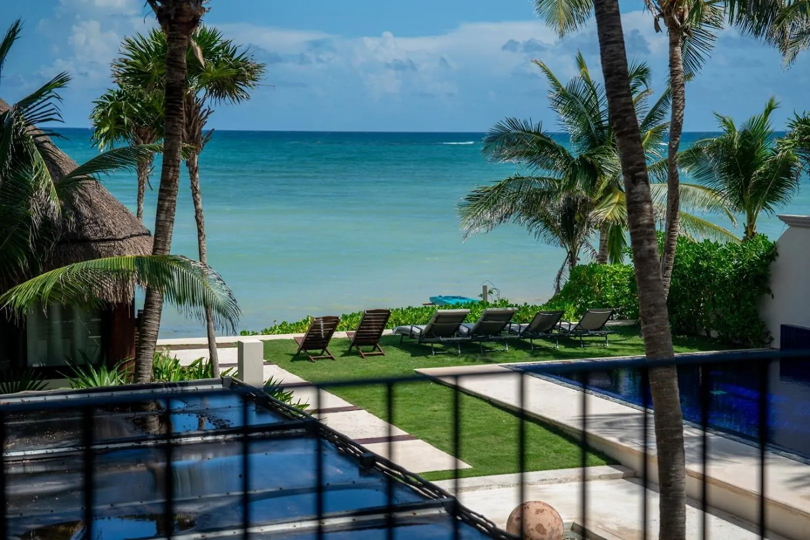 6Br Exclusive Beachfront Villa W/ Pool In Tulum Balcheil 0*,  Mexico